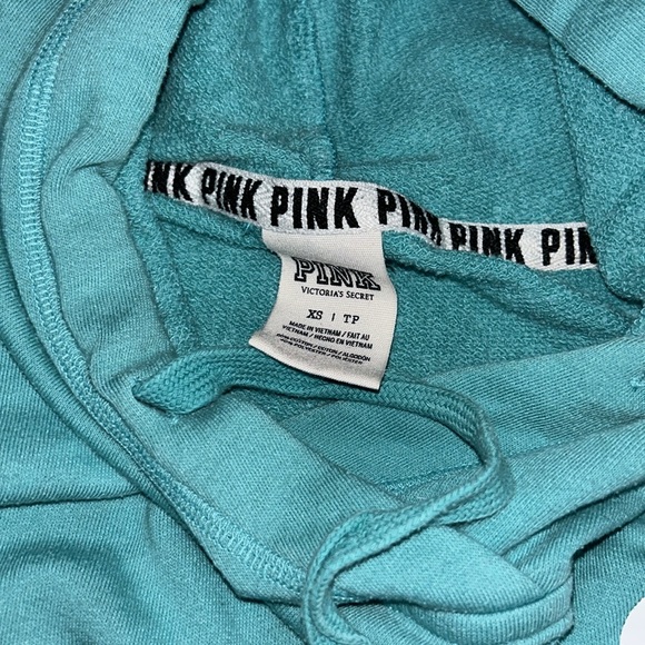 PINK blue hoodie - Picture 2 of 3